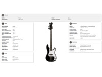 Fender Limited Edition Player Fusion P-Bass HH BK Fender Limited Edition Player Fusion P-Bass HH BK